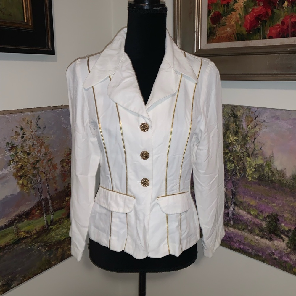 🐠 GEORGIO FIORLINI COLLECTION suit jacket size 10